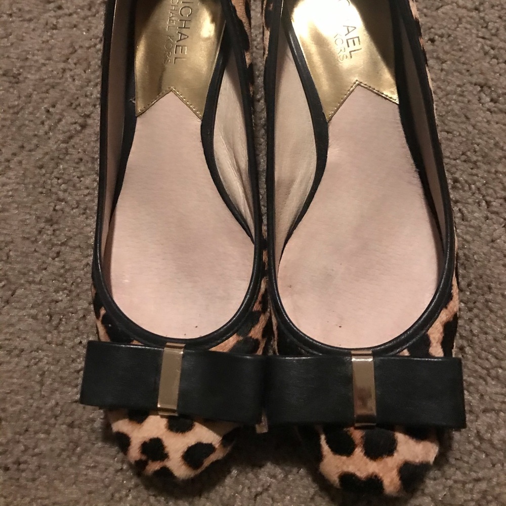 Michael Michael Kors Leopard Block Heels